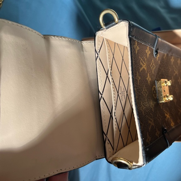 Louis Vuitton Vertical Trunk Pochette Monogram Canvas - Picture 2 of 5